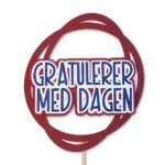 Kaketopp - Gratulerer med dagen 17 mai