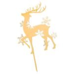 Speil kaketopp - Snø  reinsdyr