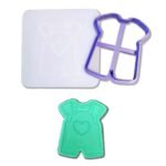 Cookie stamp + cookie utstikker sett - Baby romper
