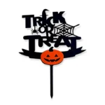 Kaketopp - Trick or treat gresskar