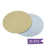 Kakeunderlag 22 cm Ø  1 mm tykk - 25 stk