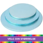 Kake Drum Rund - 12 mm - blå
