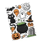 Spiselig kakepynt - Halloween