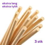 Bamboo Dowel Rods 40 cm x 7 mm - pk/3