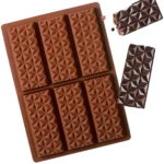 Sjokoladeplate Diamant Chocolate Bar silikonform