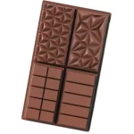 Sjokoladeplate 4 bars silikonform