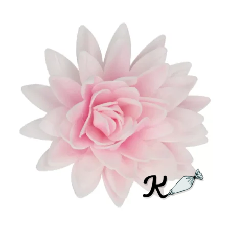 FunCakes Spiselig blomst i wafer - Peon - rosa 1 stk