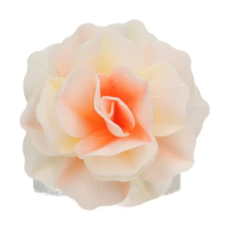 FunCakes Spiselig blomst i wafer - Pastella Rosa - gul/oransje ombre - 1 stk