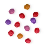 Spiselig blomster - fondant roser - 12 stk