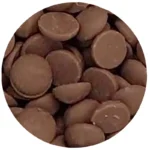 Azucren Sjokoladeknapper - lys 15% cacao - 1kg
