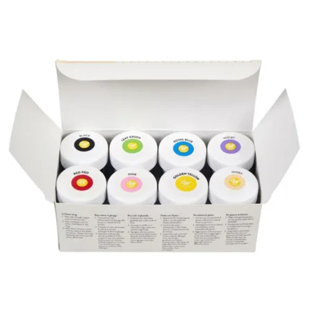 Wilton Pastafarge 28 g - Sett 8 farger