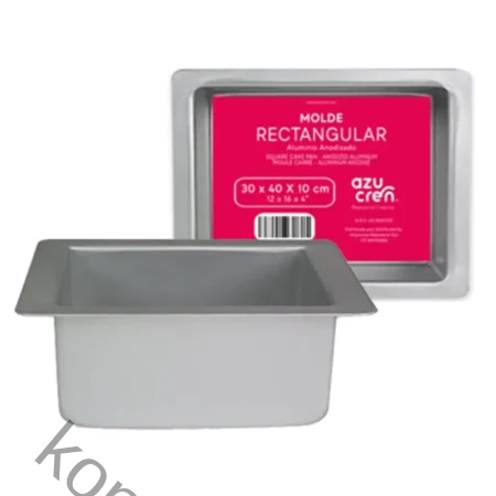 Azucren Kakeform avlang 30 cm x 40 cm x 10 cm - ekstra dypt