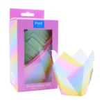 PME Tulipan Muffinsformer - hvit - 24 stk