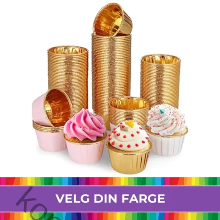 Azucren Muffinsform MINI Nut Cup - 50 stk