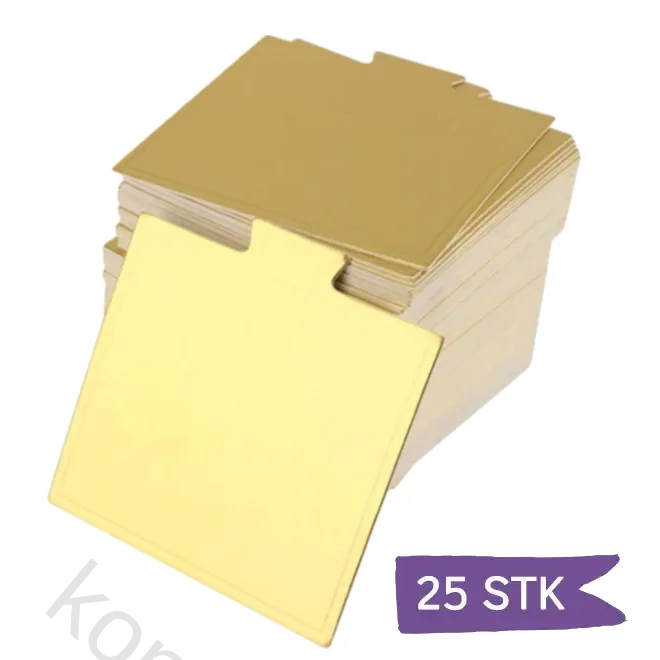 U76768EU Kakebrikke 7 x 7 cm 1 mm tykk - 25 stk - Bilde 1
