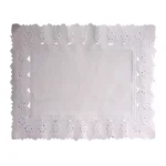Doilie / Kakeunderlag Hvit - 10 stk - 35x42 cm