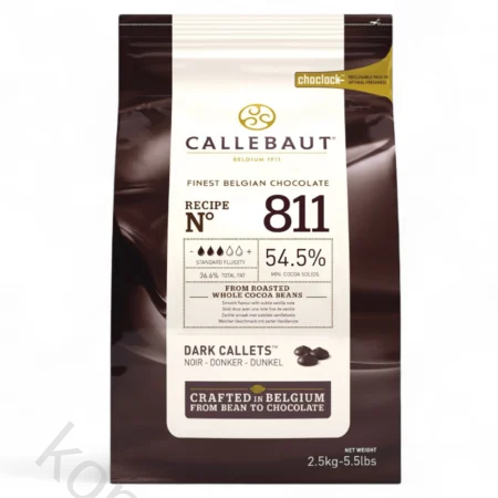 Callebaut mørk sjokolade 2.5kg