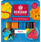Renshaw Fondant Multipack Neon Farger 5x100g KORT DATO RABATT B.F.07-2026