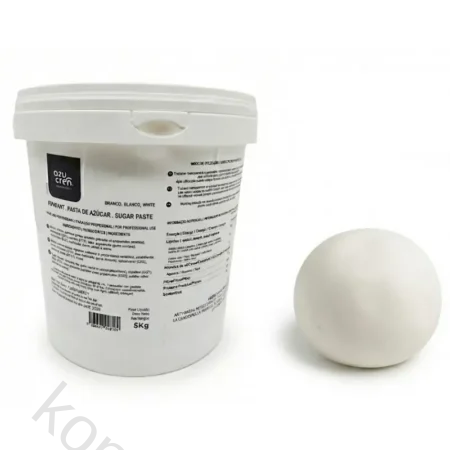 Azucren Azudant Fondant - 5kg - hvit