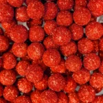 Azucren Røde Sukkerkuler med Glitter 60 g