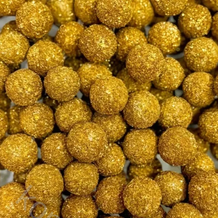 Azucren Gylne Sukkerkuler med Glitter 60 g