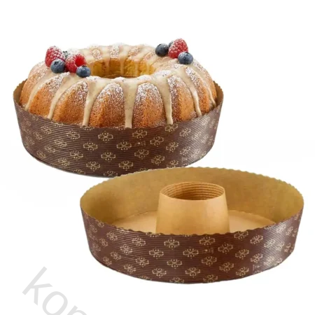Savarin cake Pappformer 18.5cm – 5 stk