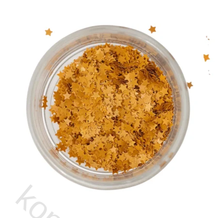 PME Glitter Gull stjerner - 1g