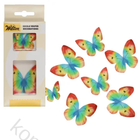 Wilton Spiselige Sommerfugler - Regnbue 8 stk