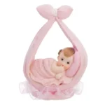 PartyDeco Kaketopp Babyjente - 11cm