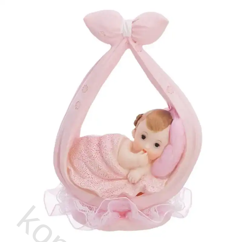 DF2D PartyDeco Kaketopp Babyjente - 11cm - Bilde 1