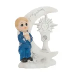 PartyDeco Kommunionsfigur gutt - 9 cm