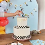PartyDeco Kakelys Racebil mix pk/5 - Bilde 2