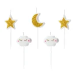 PartyDeco Kakelys Little star pk/6