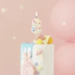 PartyDeco Tall Kakelys Hvit konfetti - Bilde 2