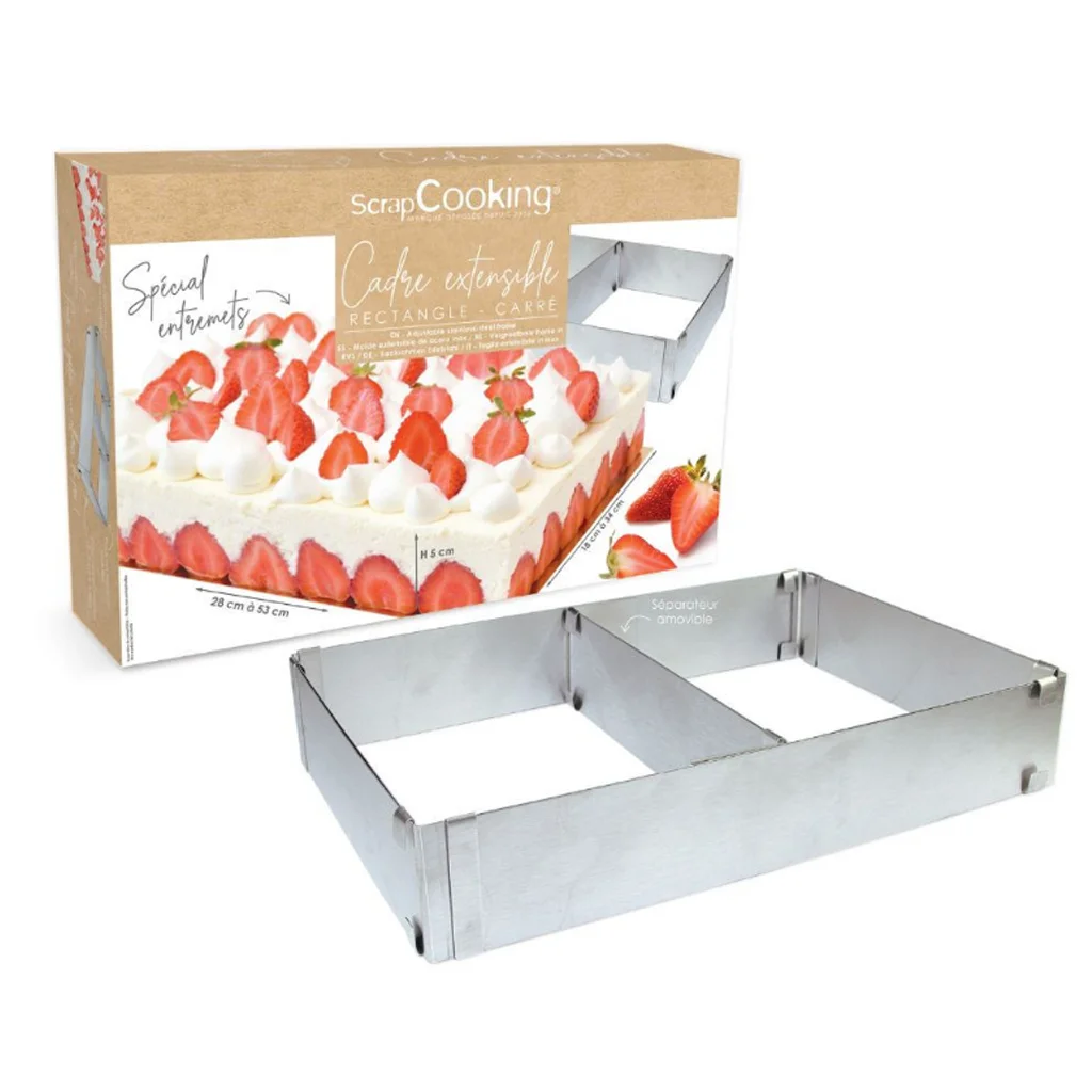 SC01911 Scrapcooking Justerbar kakeform - Bilde 1
