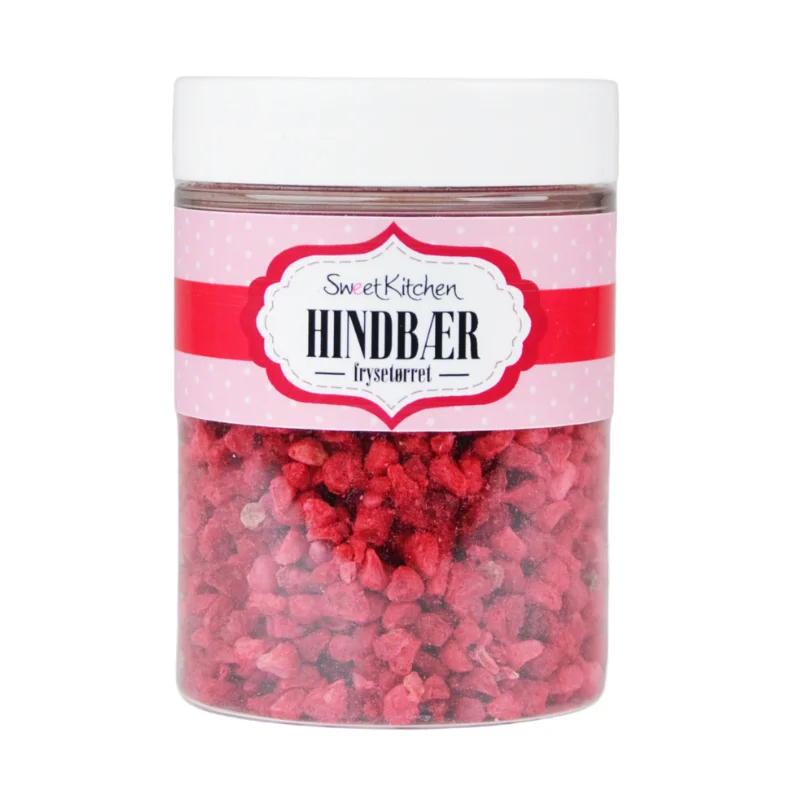 SW1168 Sweet Kitchen Frysetørket Bringebær Biter 10g - Bilde 1
