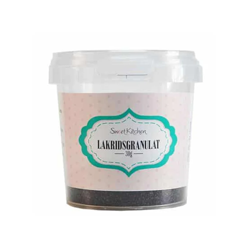 SW501 Sweet Kitchen Lakrisgranulat 30 g - Bilde 1
