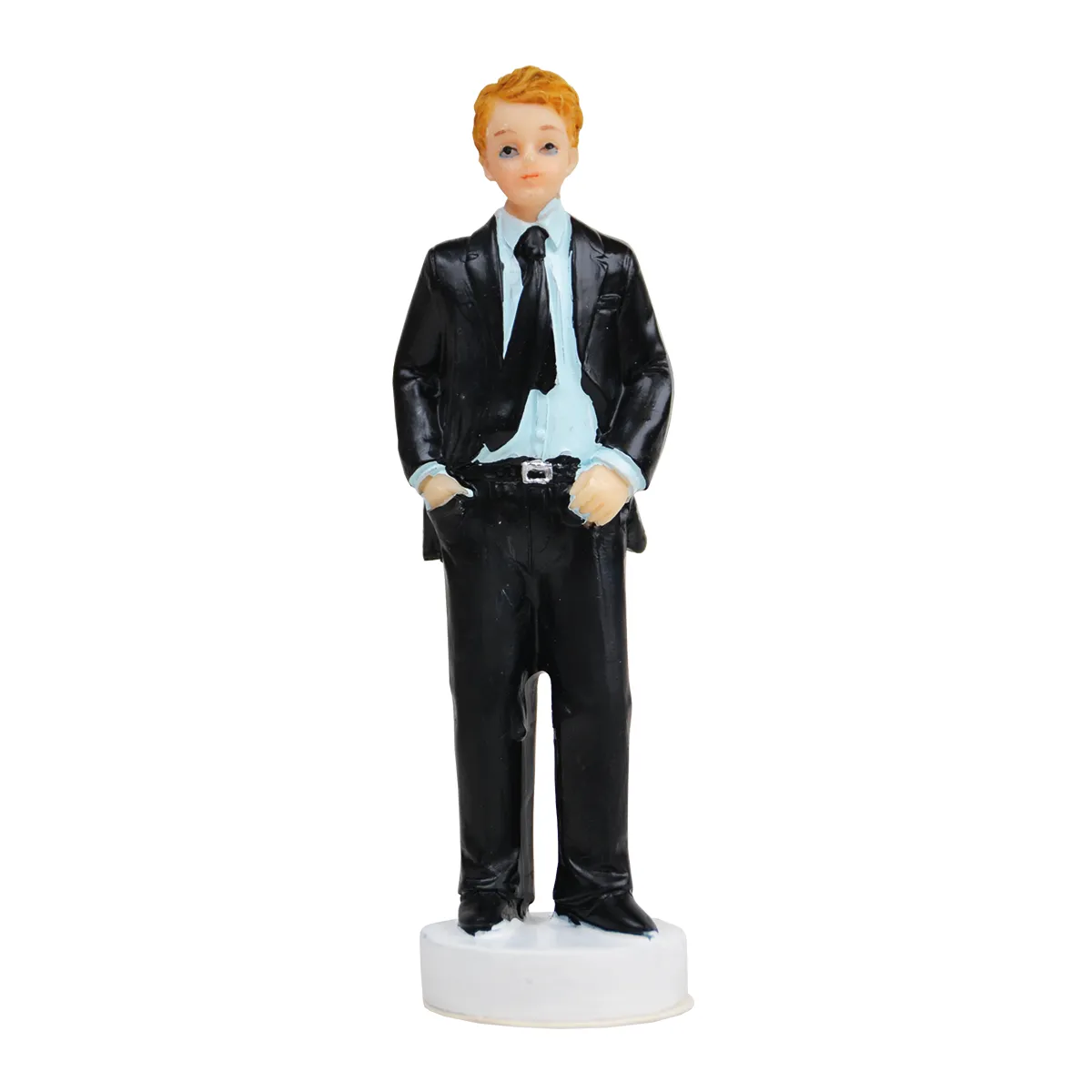 SW613-2 Konfirmant figur gutt - 10,5 cm - lyshåret - Bilde 1