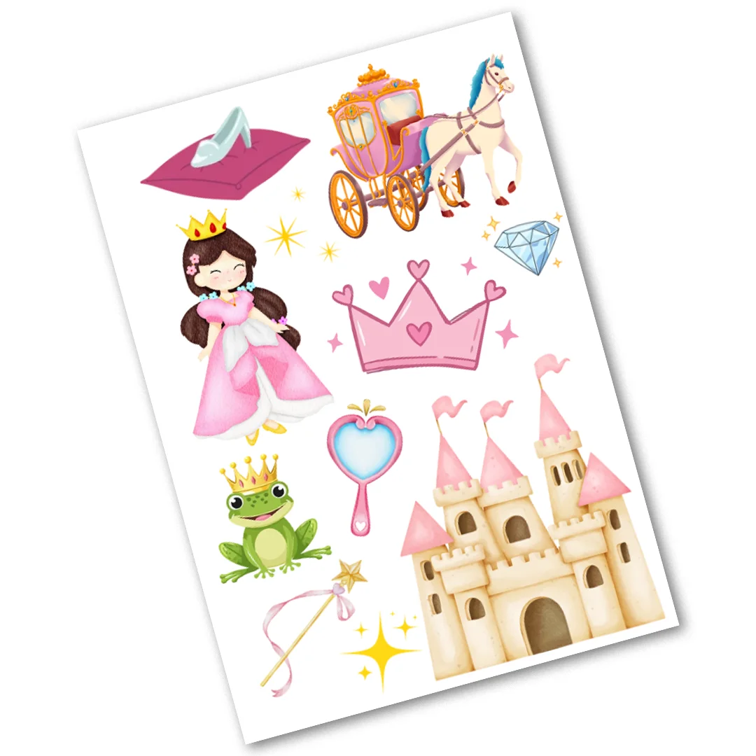 SPI04 - Spiselig kakepynt - Princess Spiselig kakepynt - Princess - Bilde 1