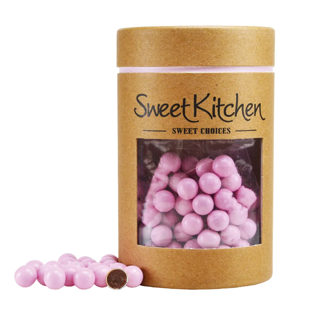 SW851 Sjokoladekuler - Rosa - 10 mm - 70g - Bilde 1