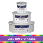 LOYAL Elite Rund Kakeform - Ekstra Dyp