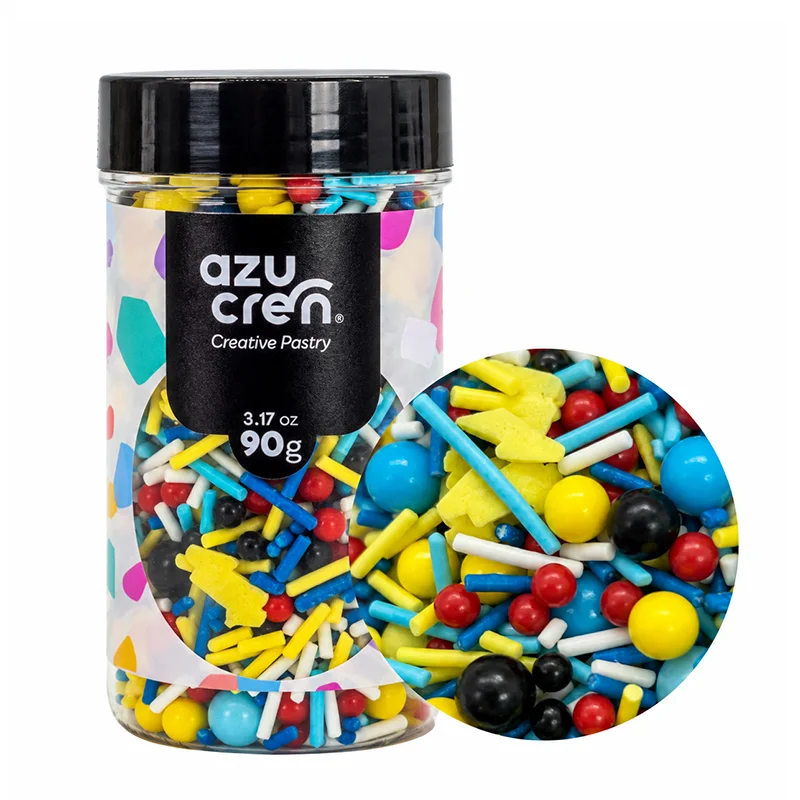 AZ01286 Azucren Kakestrø Superhero - 90g - Bilde 1