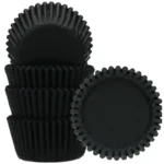 FunCakes Mini Muffinsformer Svart pk/100