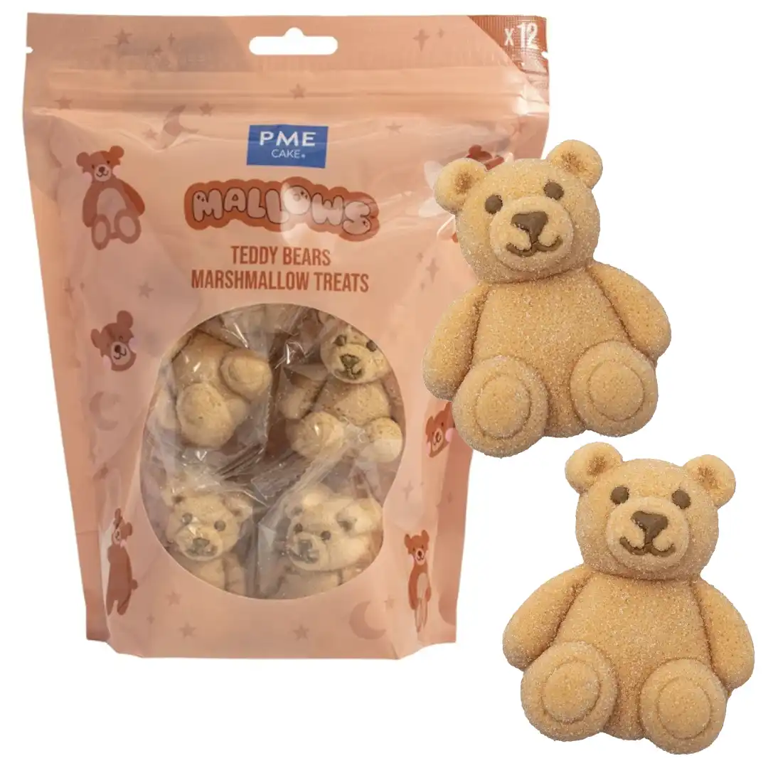 SKG803 PME Marshmellow pynt - Bamse - Bilde 1