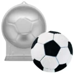 Wilton Figurform Fotball – ca. Ø22 × 8,6 cm