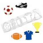 Fotball figurer utstikker
