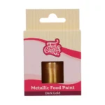 FunCakes Metallisk spiselig maling - Mørk gull 30ml