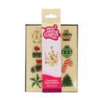 FunCakes Sjokoladedekorasjoner Julefigurer - pk/12