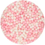 FunCakes Myke Perler Medium Pink/White - 60g