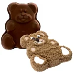 Silikonform Bamse – 26 × 24 × 5,5 cm